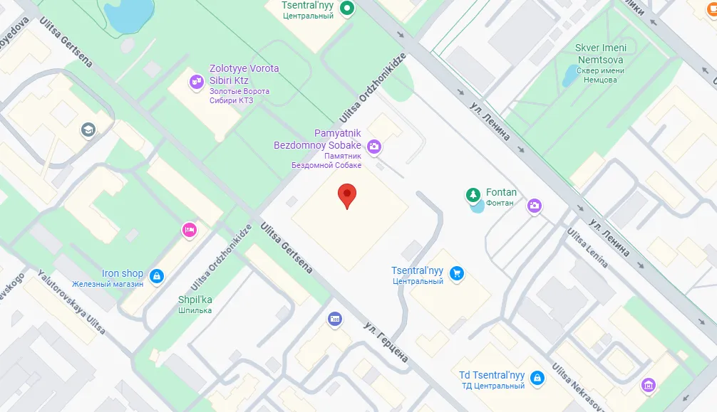 tyumen-central-universal-store-tsum map