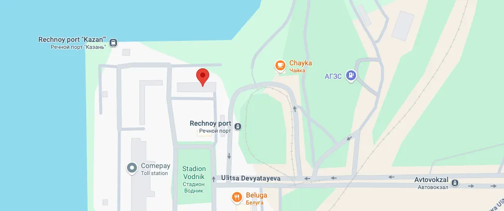 volga-river-walks-and-cruises map
