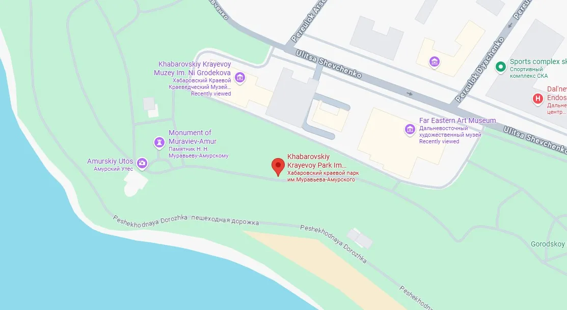 muravyov-amursky-park map