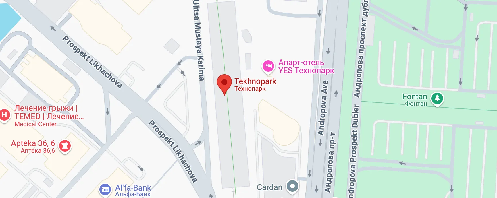 moscow map