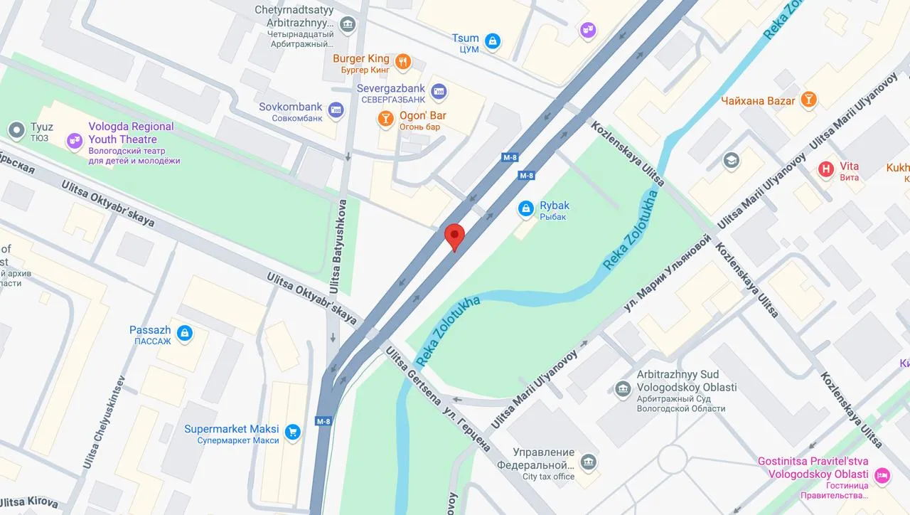 mira-street map