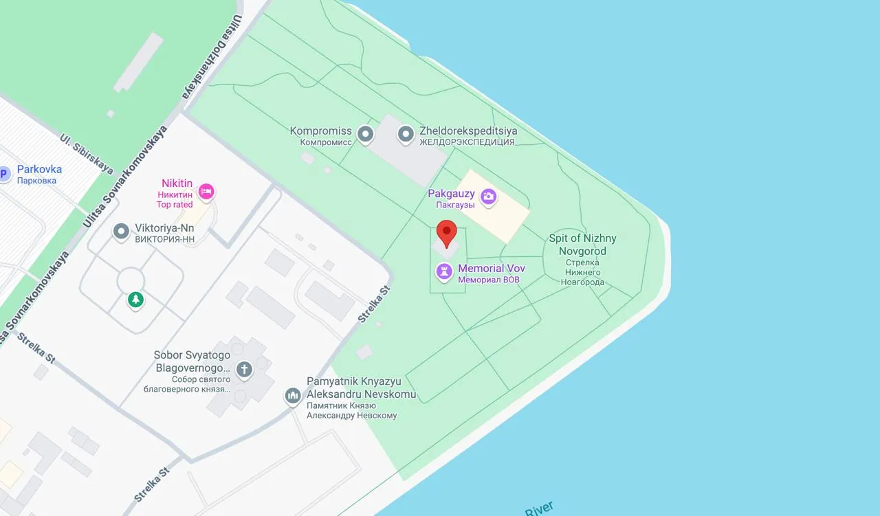 warehouses-on-strelka map