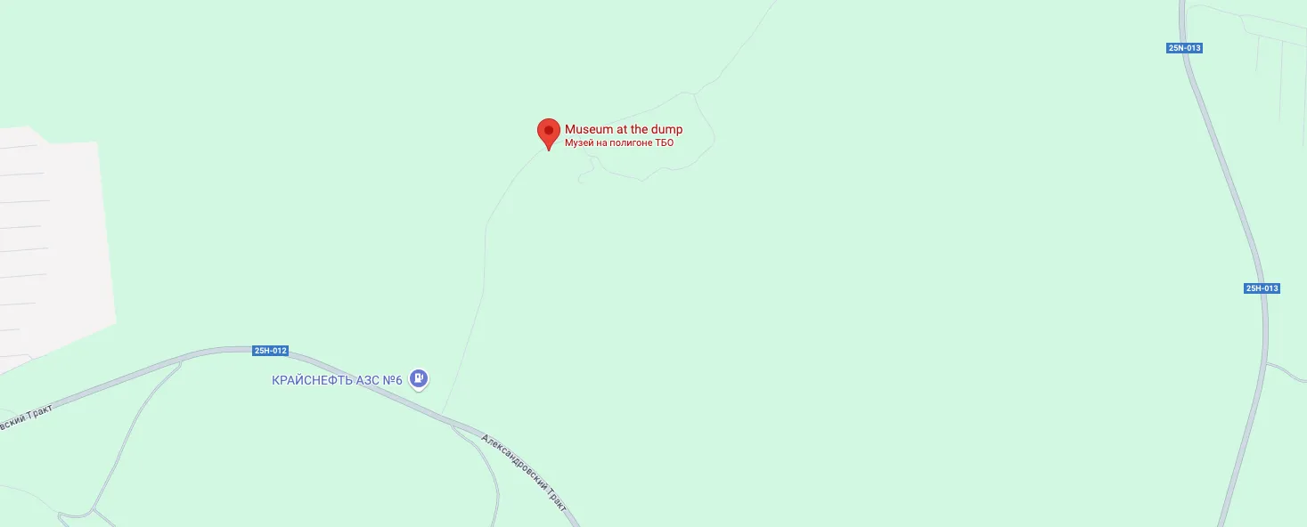 dump-museum map