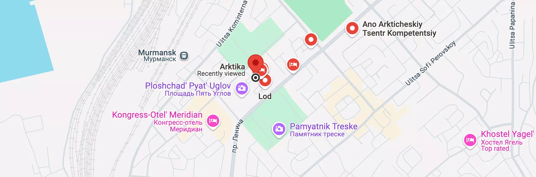 murmansk map