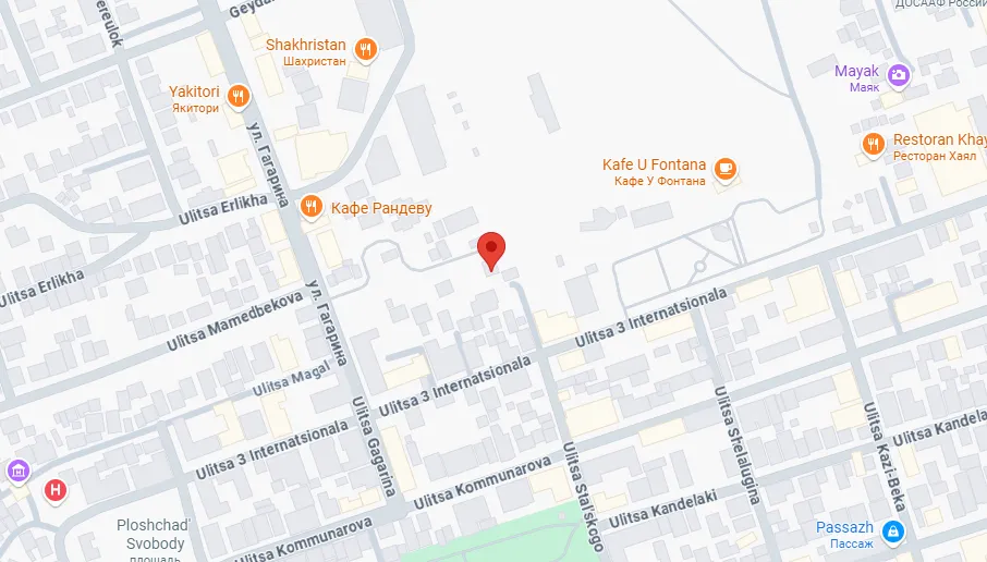 derbent-lighthouse map