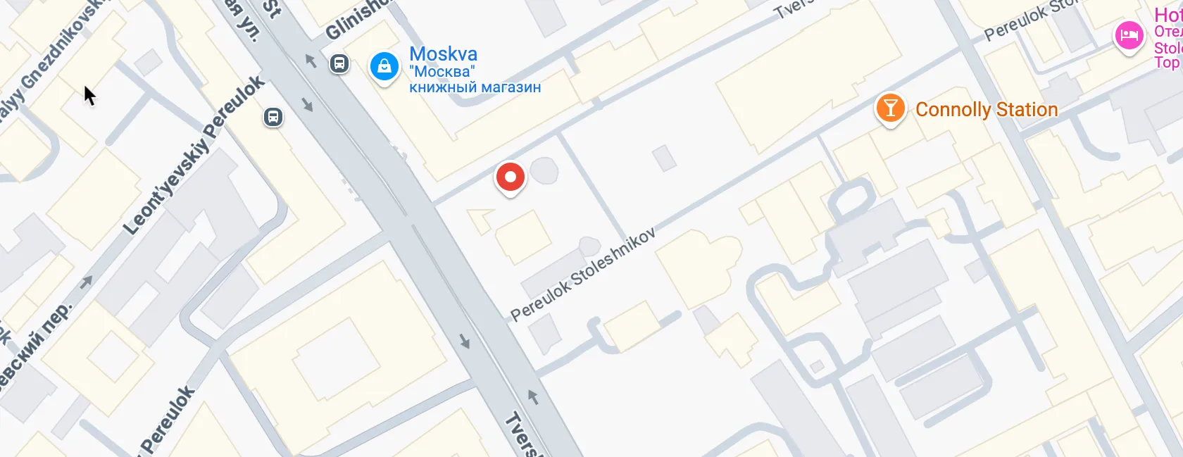 moscow map