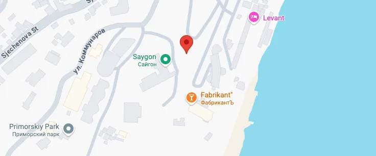 gagarin-seaside-park map