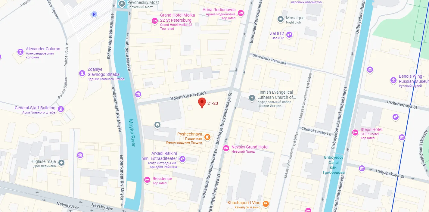 house-of-leningrad-trade-dlt map