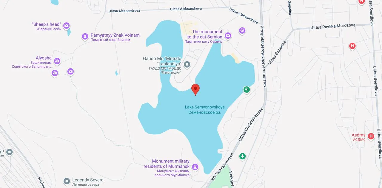lake-semyonovskoye map