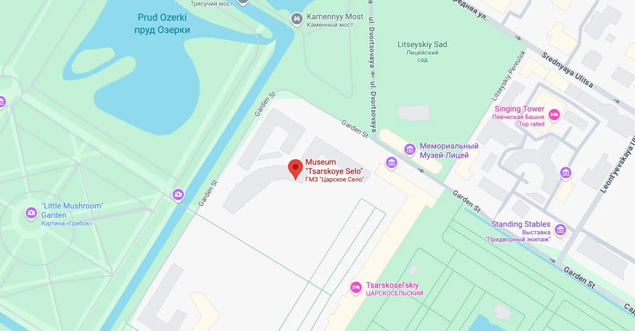tsarskoye-selo-museum-reserve map