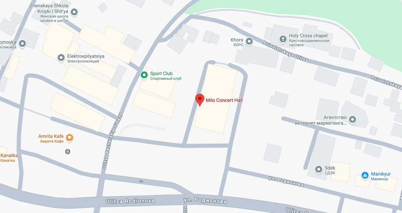 milo-concert-hall map