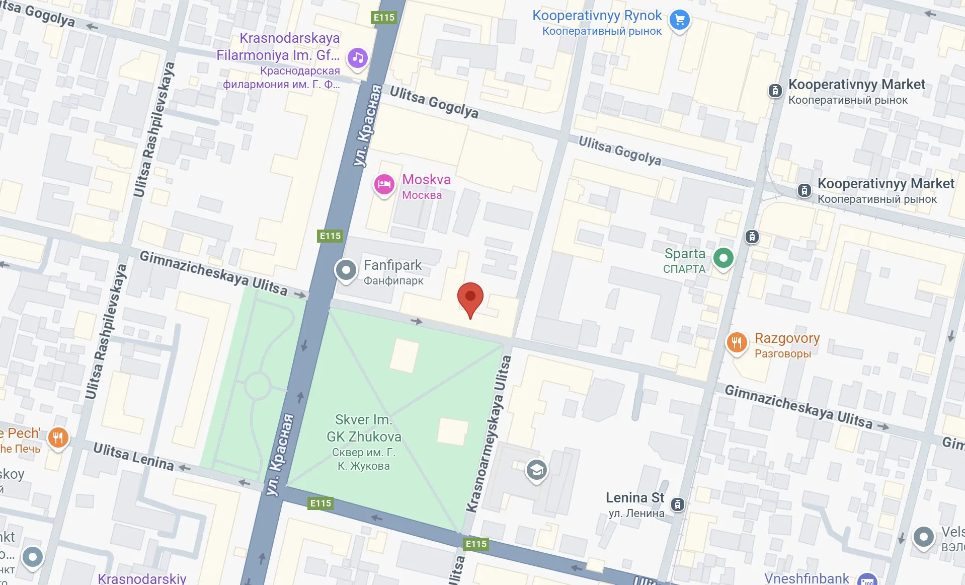 krasnodar-state-historical-and-archaeological-museum-reserve map