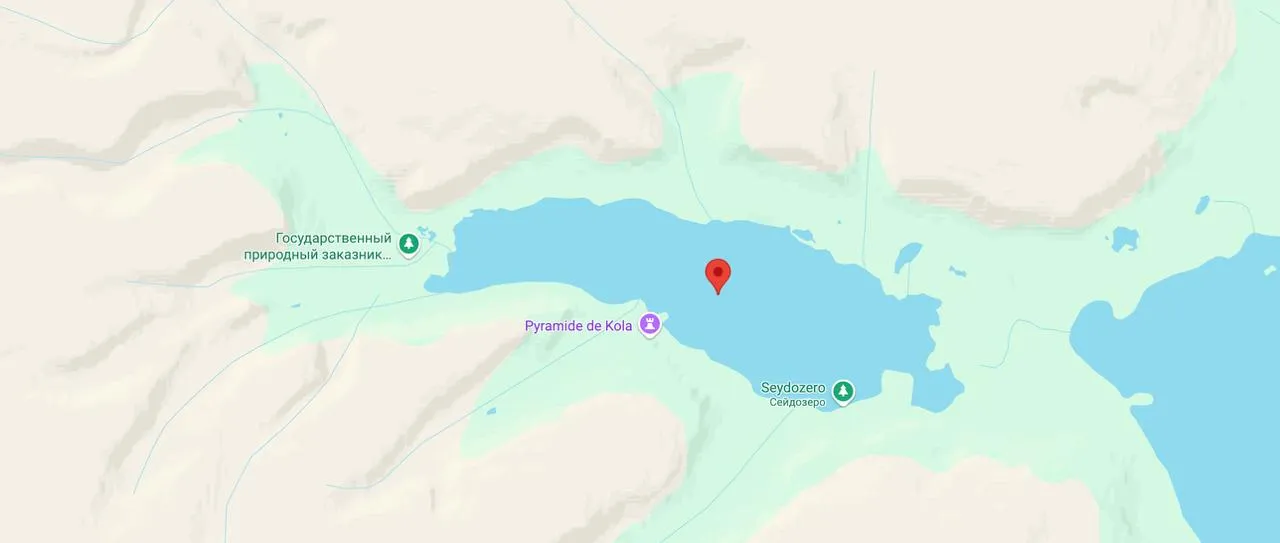 seydozero-lake map