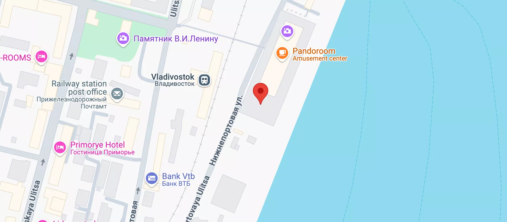 vladivostok map