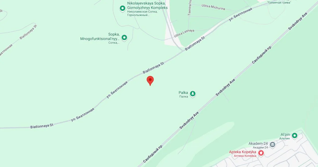 gremyachaya-griva-eco-park map