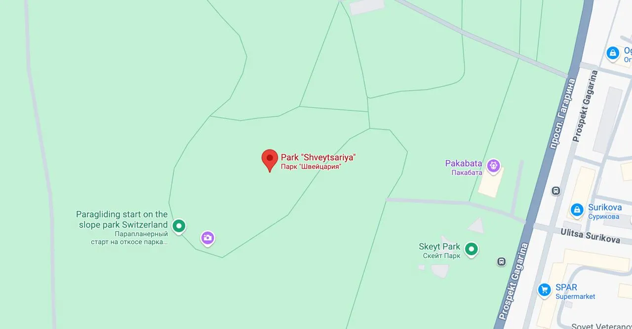 swiss-park map