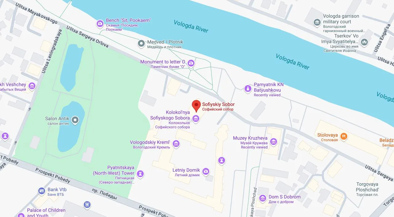 st-sophia-cathedral map