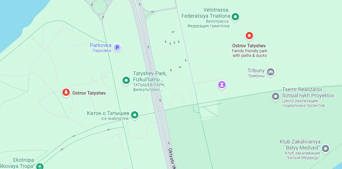 tatychev-island map