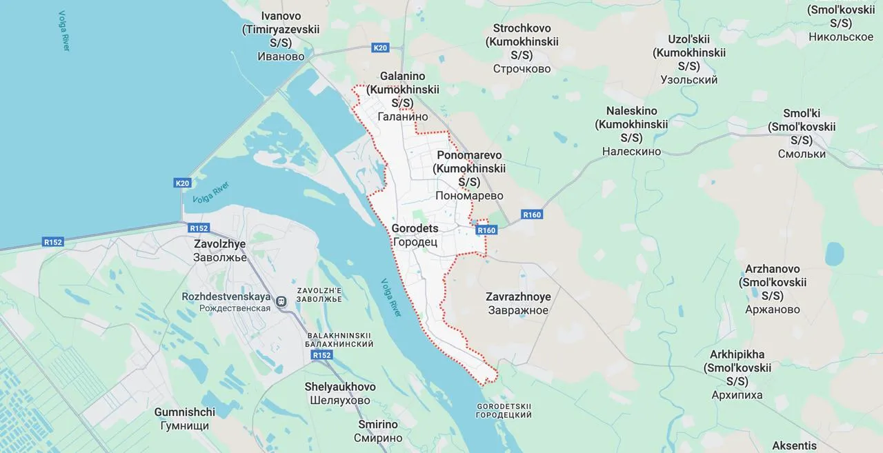 gorodets map