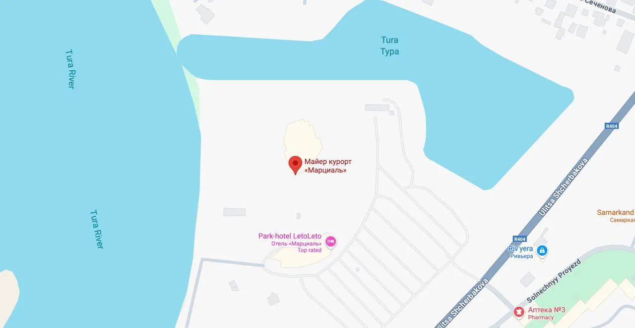 martsial-mayer-resort map