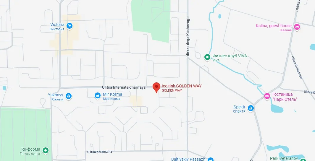 goldenway-ice-rink map