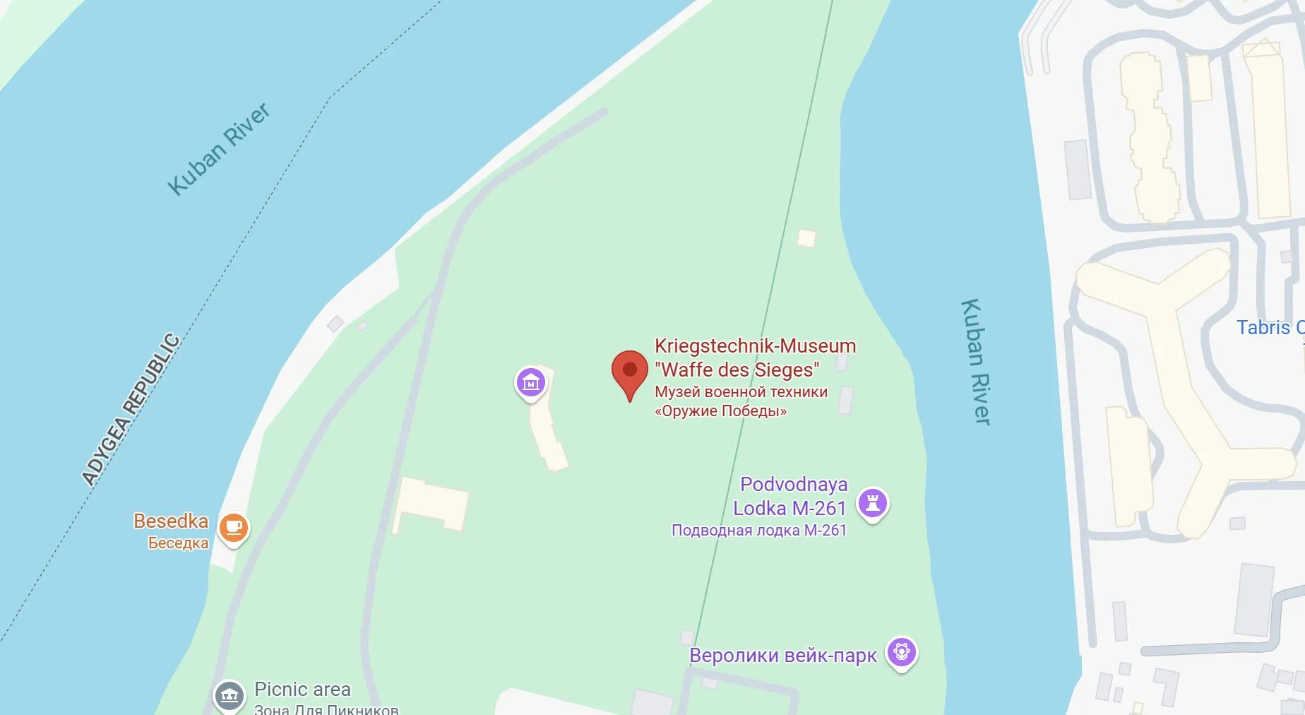 museum-of-military-equipment-weapons-of-victory map