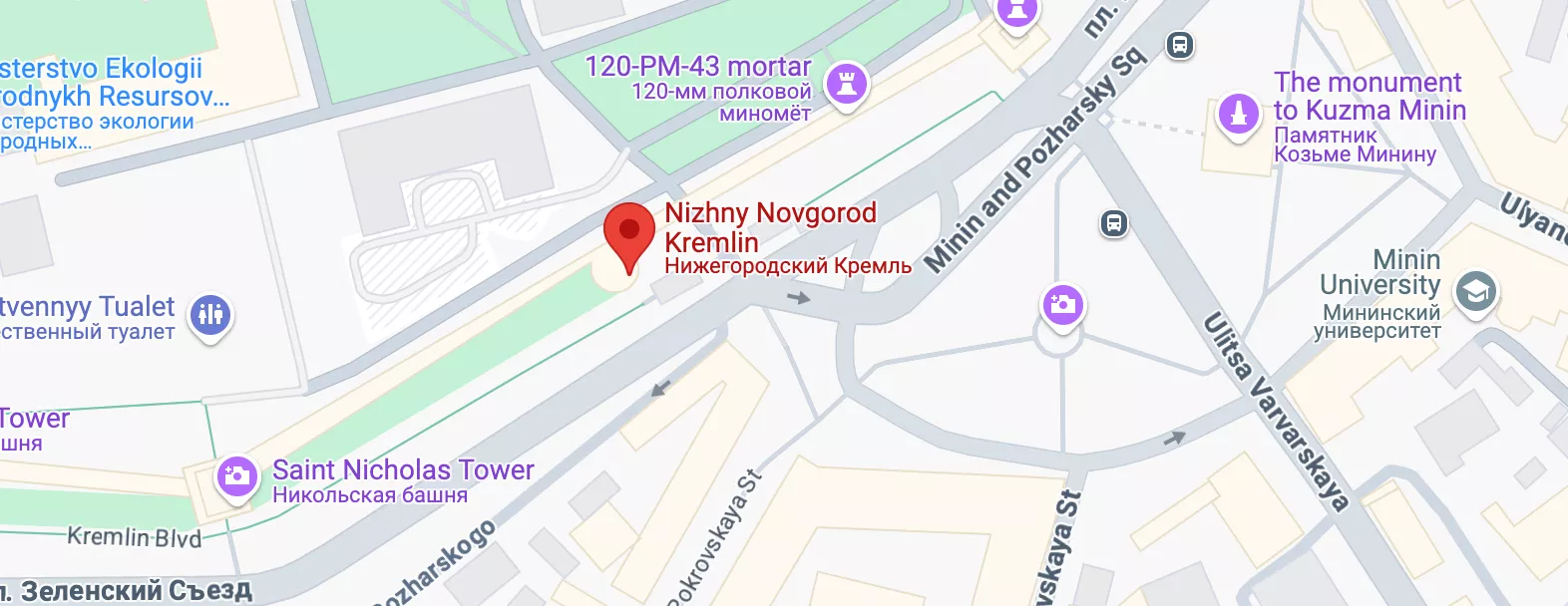 nizhny-novgorod map