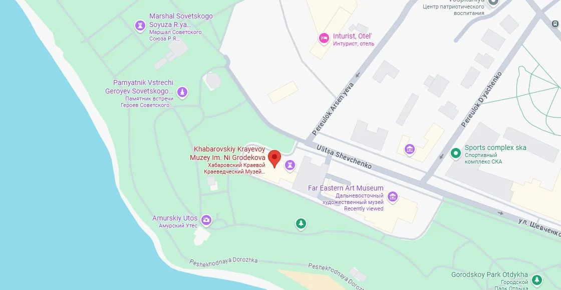 grodekov-museum map
