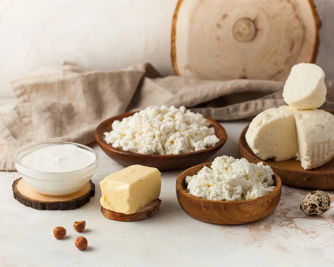 Homemade Cheese and Cottage Cheese
