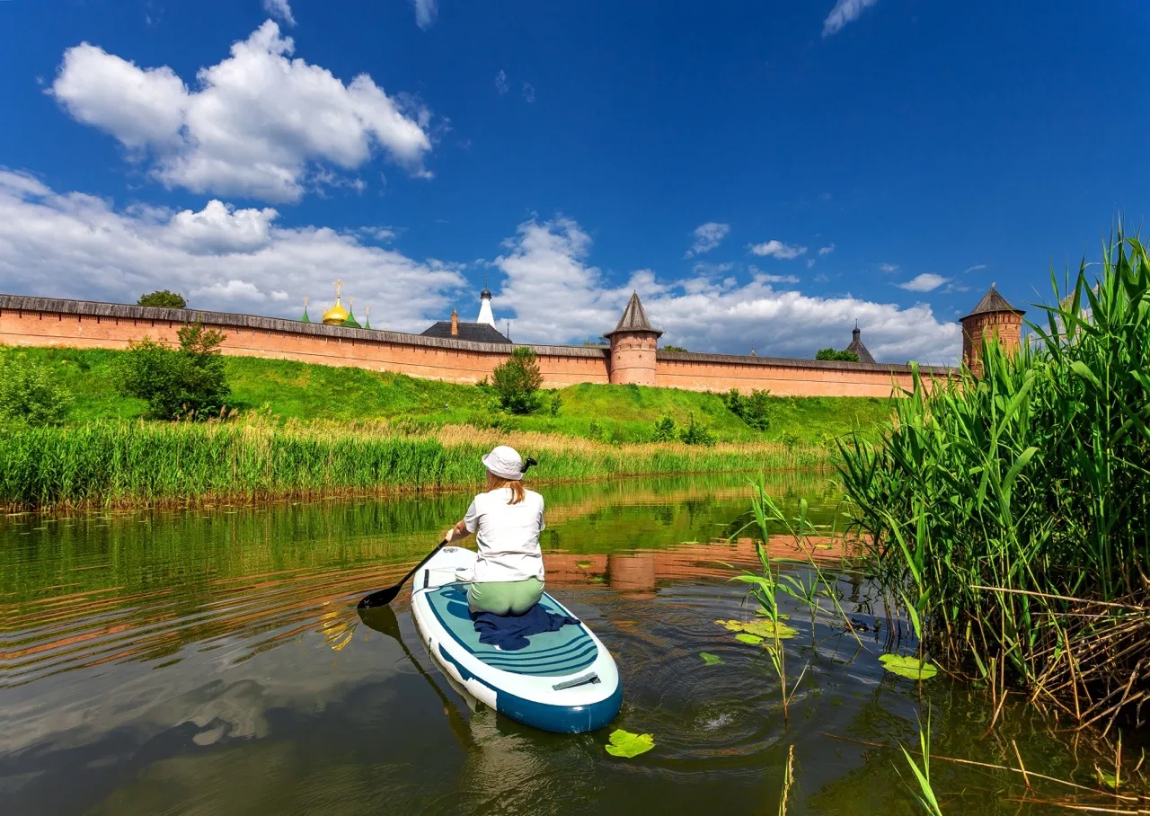 Take a Ride on River Trams or SUP Boards